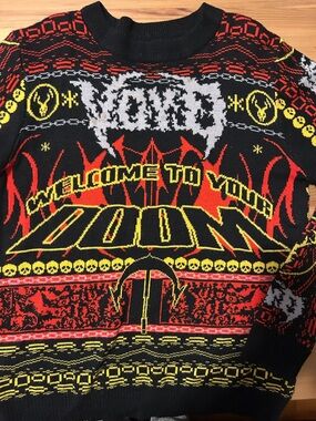 Authentic Svdden Death Christmas Sweater